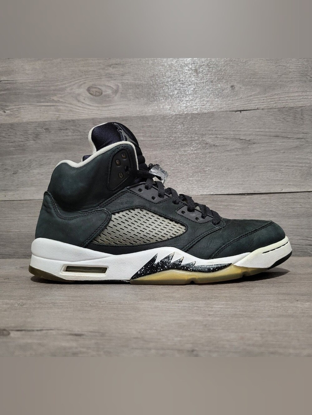 2013 Air Jordan 5 Retro Mens Size 12 Oreo 136027-035 Black